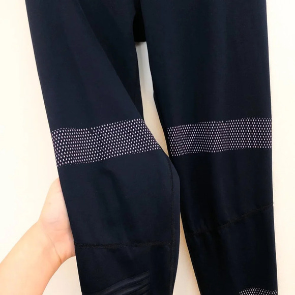 Lilybod Embellished Athletic Athleisure High Waist Black Leggings Women's M - Picture 5 of 10